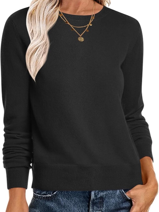 Amazon Essentials Sweaters - Crewneck Sweater by Anrabess